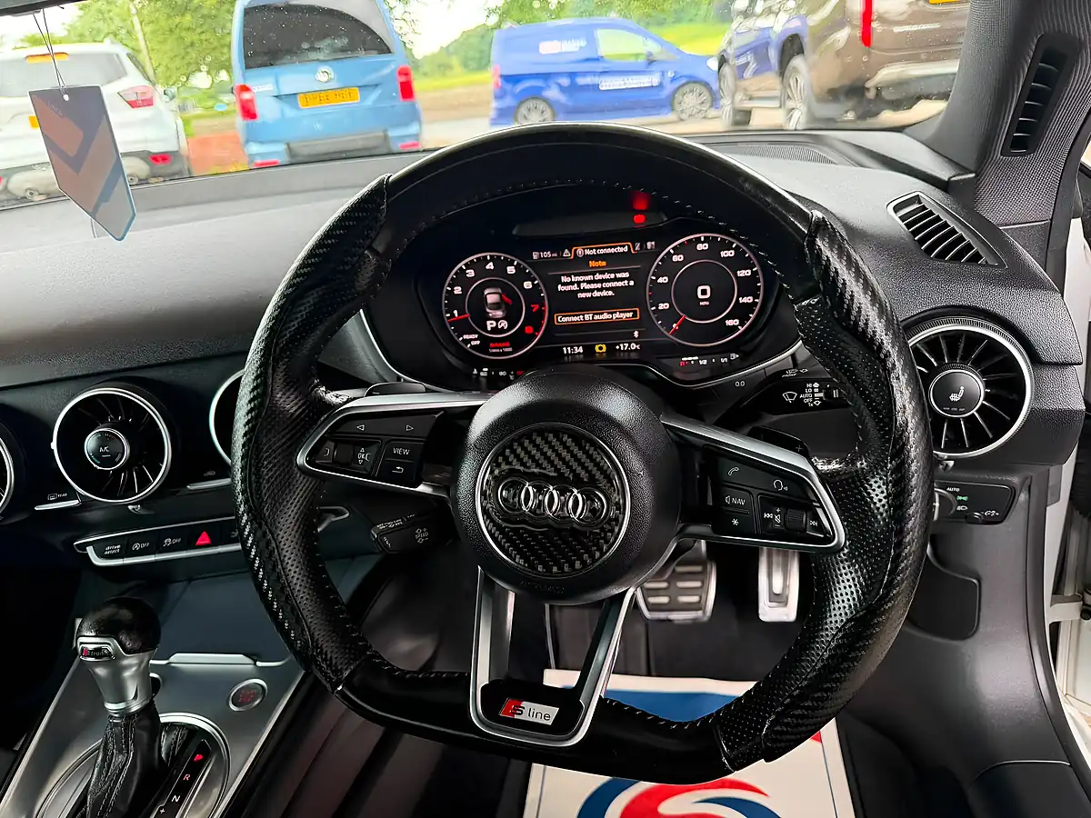 Used 2016 Audi Tt S Line White - Interior and Exterior details 18