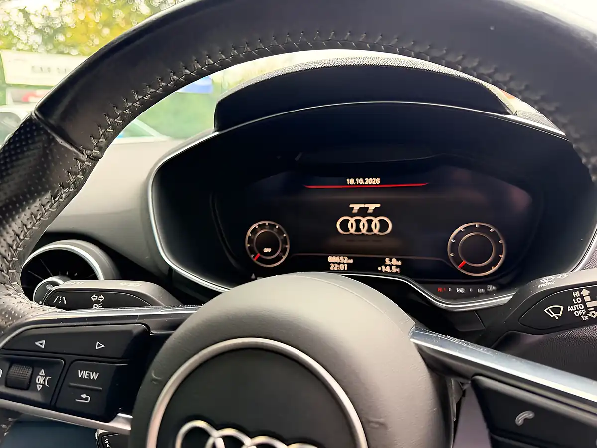 Used 2016 Audi Tt S Line White - Interior and Exterior details 17