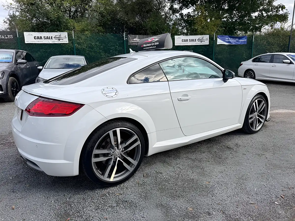 Used 2016 Audi Tt S Line White - Interior and Exterior details 5