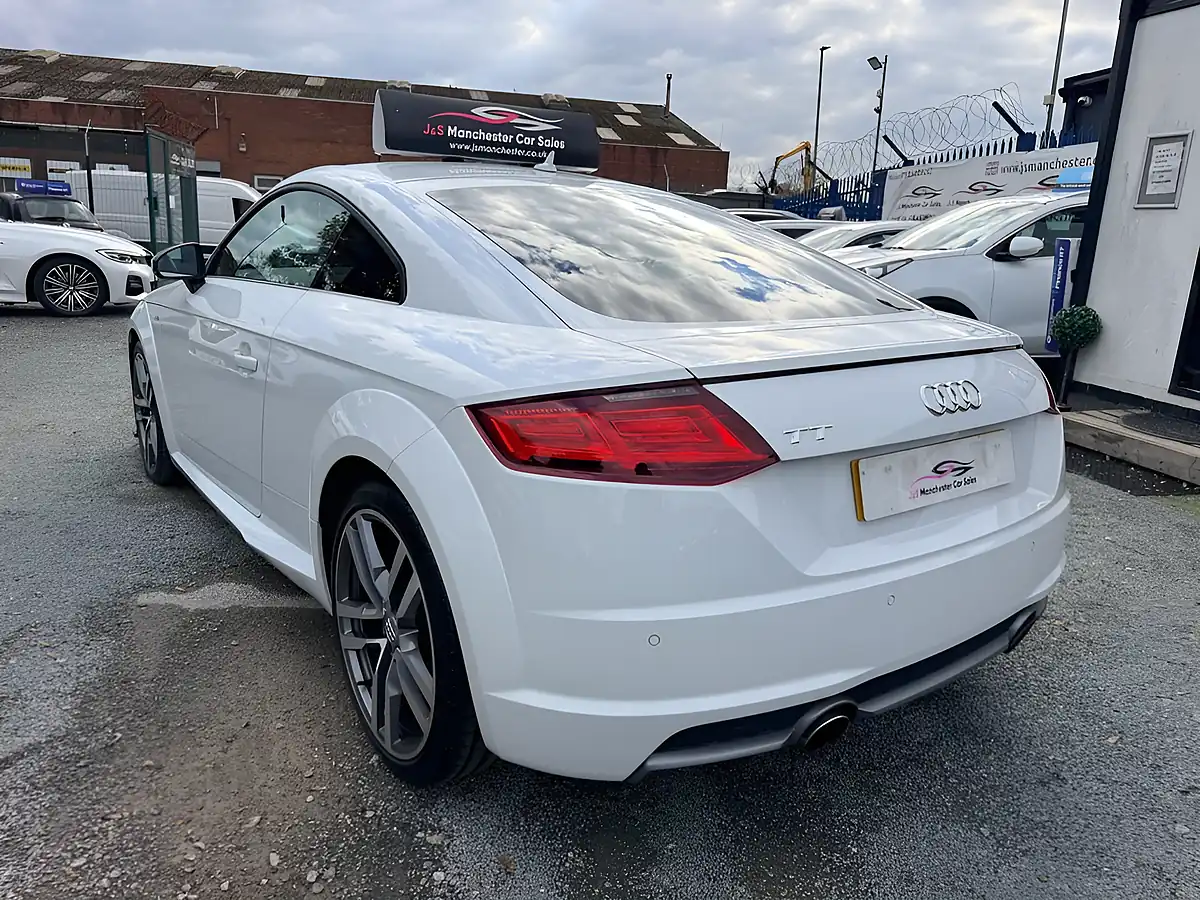 Used 2016 Audi Tt S Line White - Interior and Exterior details 8