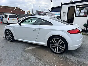 Used 2016 Audi Tt S Line White - Interior and Exterior details 9