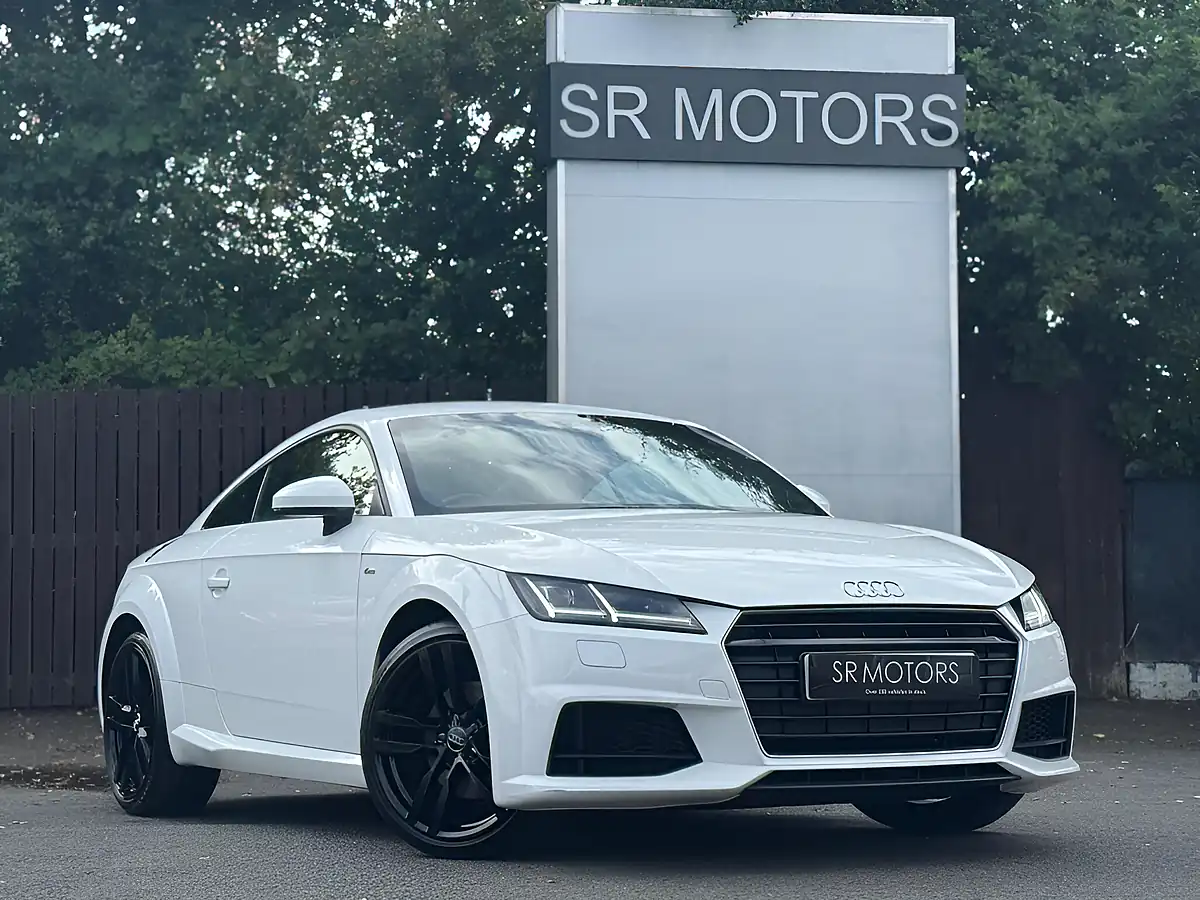 Used 2016 Audi Tt S Line White - Front View
