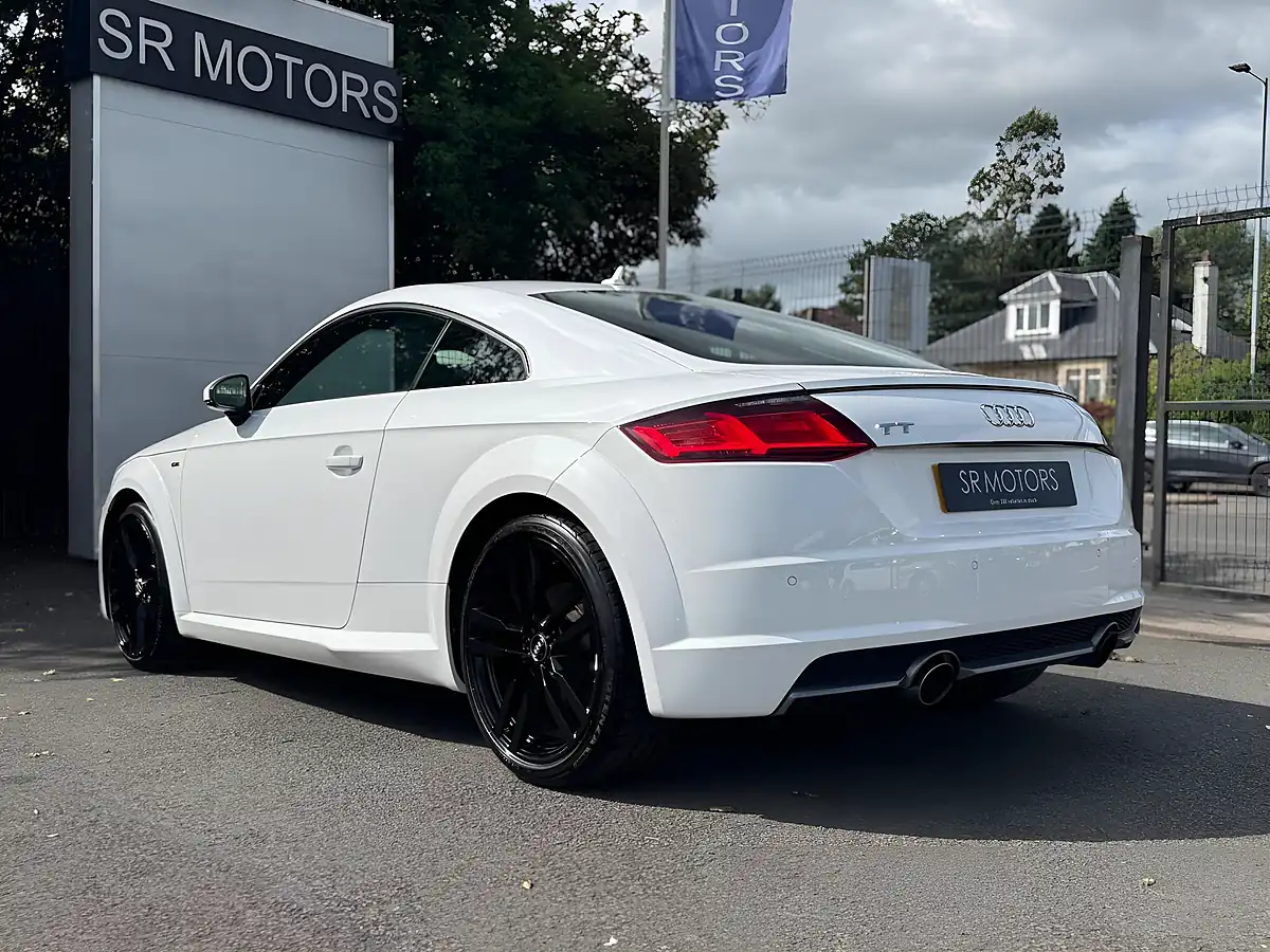 Used 2016 Audi Tt S Line White - Interior and Exterior details 4