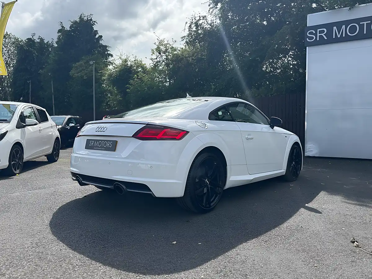 Used 2016 Audi Tt S Line White - Interior and Exterior details 8