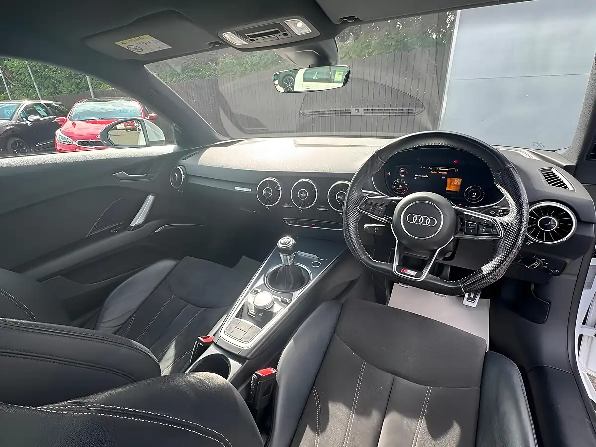 Used 2016 Audi Tt S Line White - Interior and Exterior details 9
