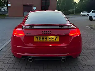 Used 2016 Audi Tt Sport Red - Interior and Exterior details 3