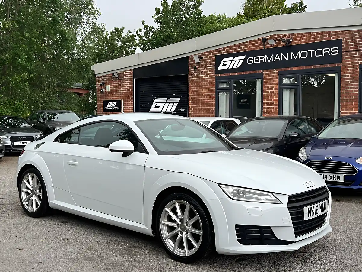 Used 2016 Audi Tt Sport White - Front View