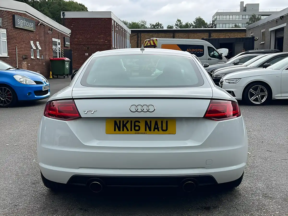 Used 2016 Audi Tt Sport White - Interior and Exterior details 11