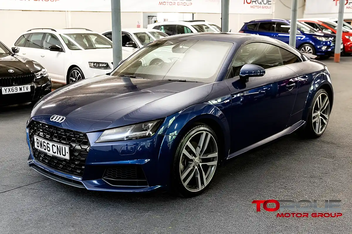 Used 2016 Audi Tt Ultra S Line Blue - Interior and Exterior details 12
