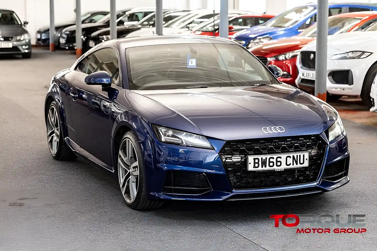 Used 2016 Audi Tt Ultra S Line Blue - Interior and Exterior details 3