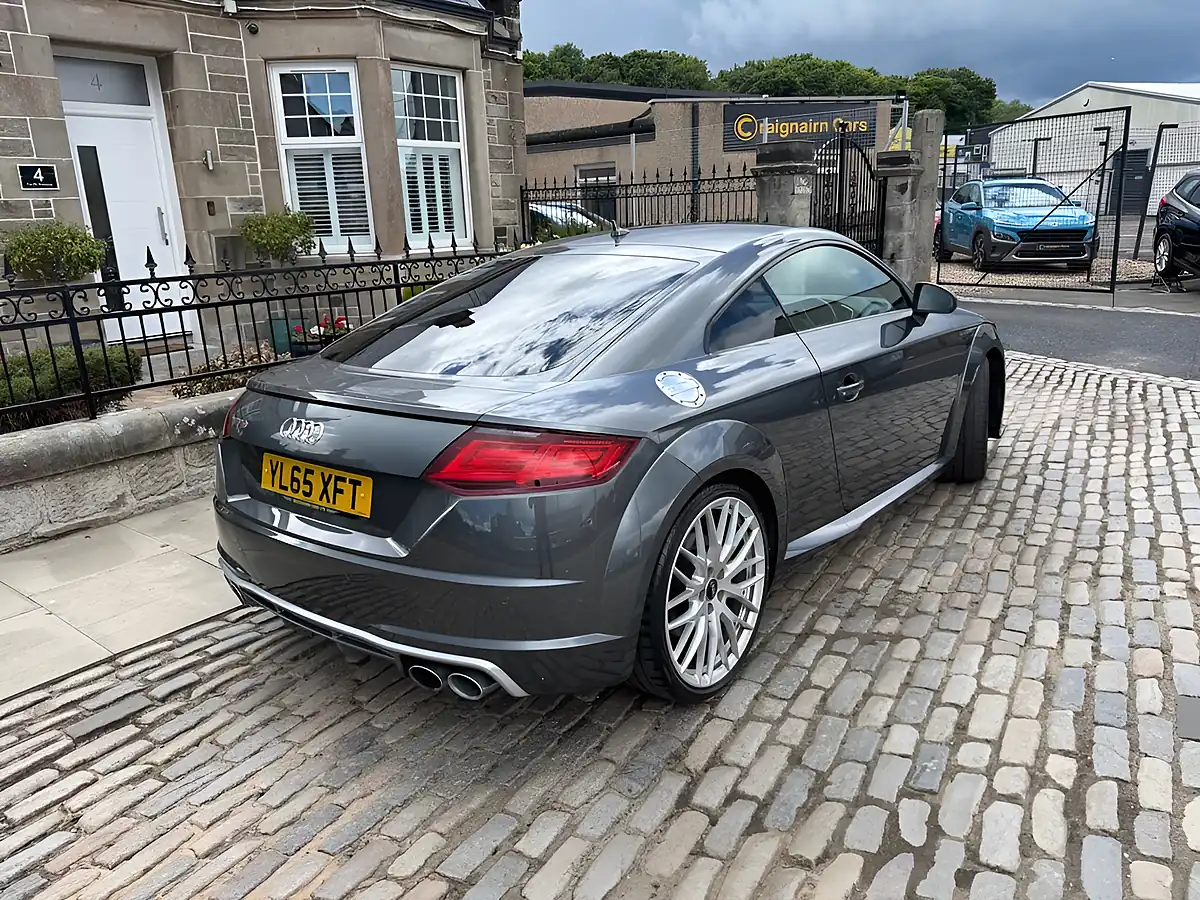 Used 2016 Audi Tts Coupe Grey - Interior and Exterior details 6