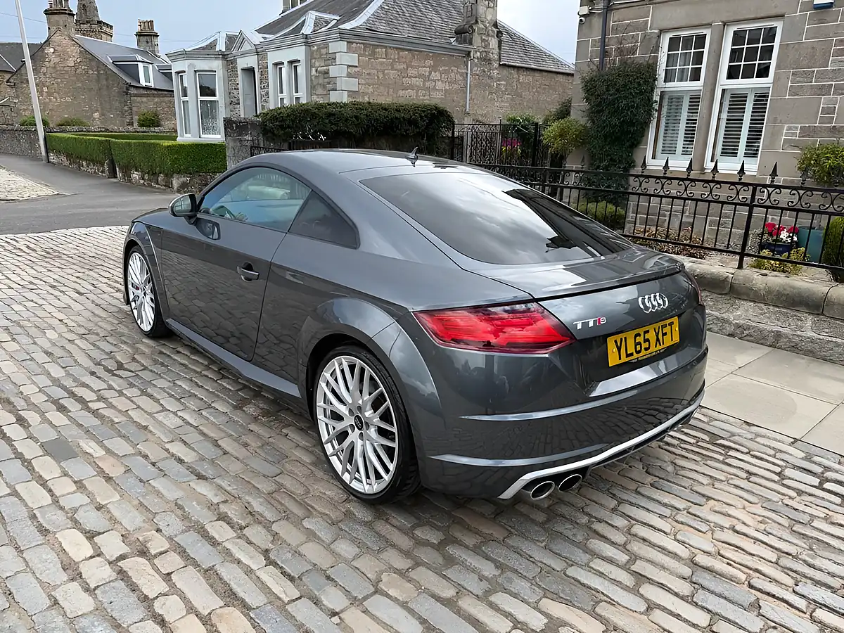 Used 2016 Audi Tts Coupe Grey - Interior and Exterior details 8