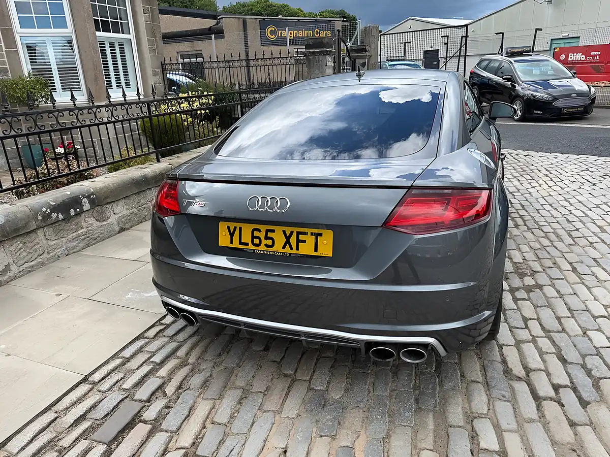 Used 2016 Audi Tts Coupe Grey - Interior and Exterior details 9