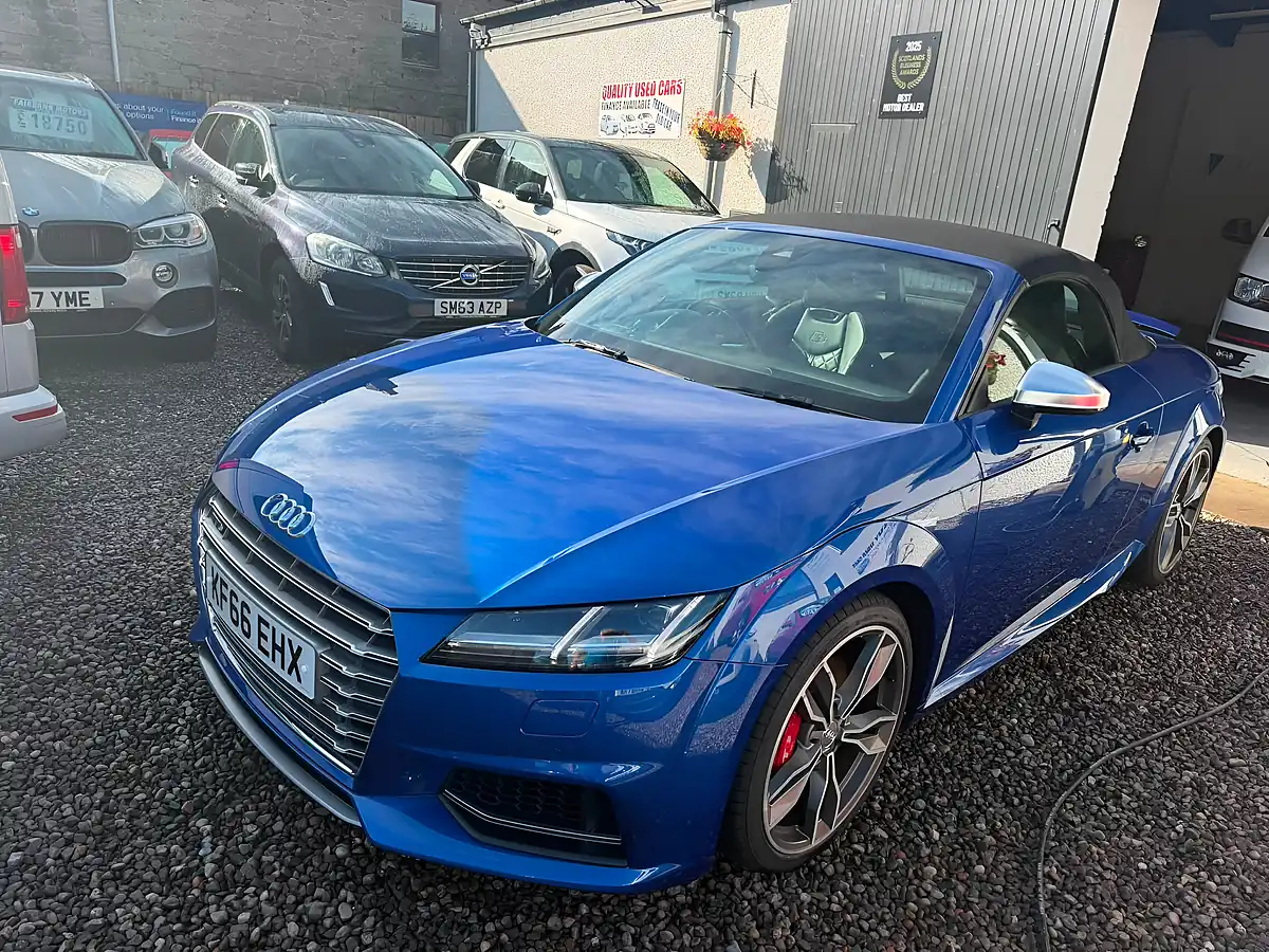 Used 2016 Audi Tts Roadster Blue - Interior and Exterior details 2