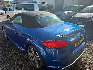 Used 2016 Audi Tts Roadster Blue - Interior and Exterior details 3