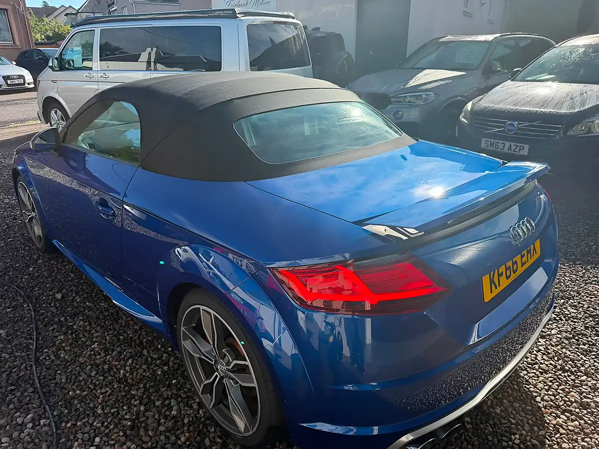 Used 2016 Audi Tts Roadster Blue - Interior and Exterior details 3