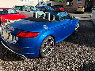 Used 2016 Audi Tts Roadster Blue - Interior and Exterior details 4