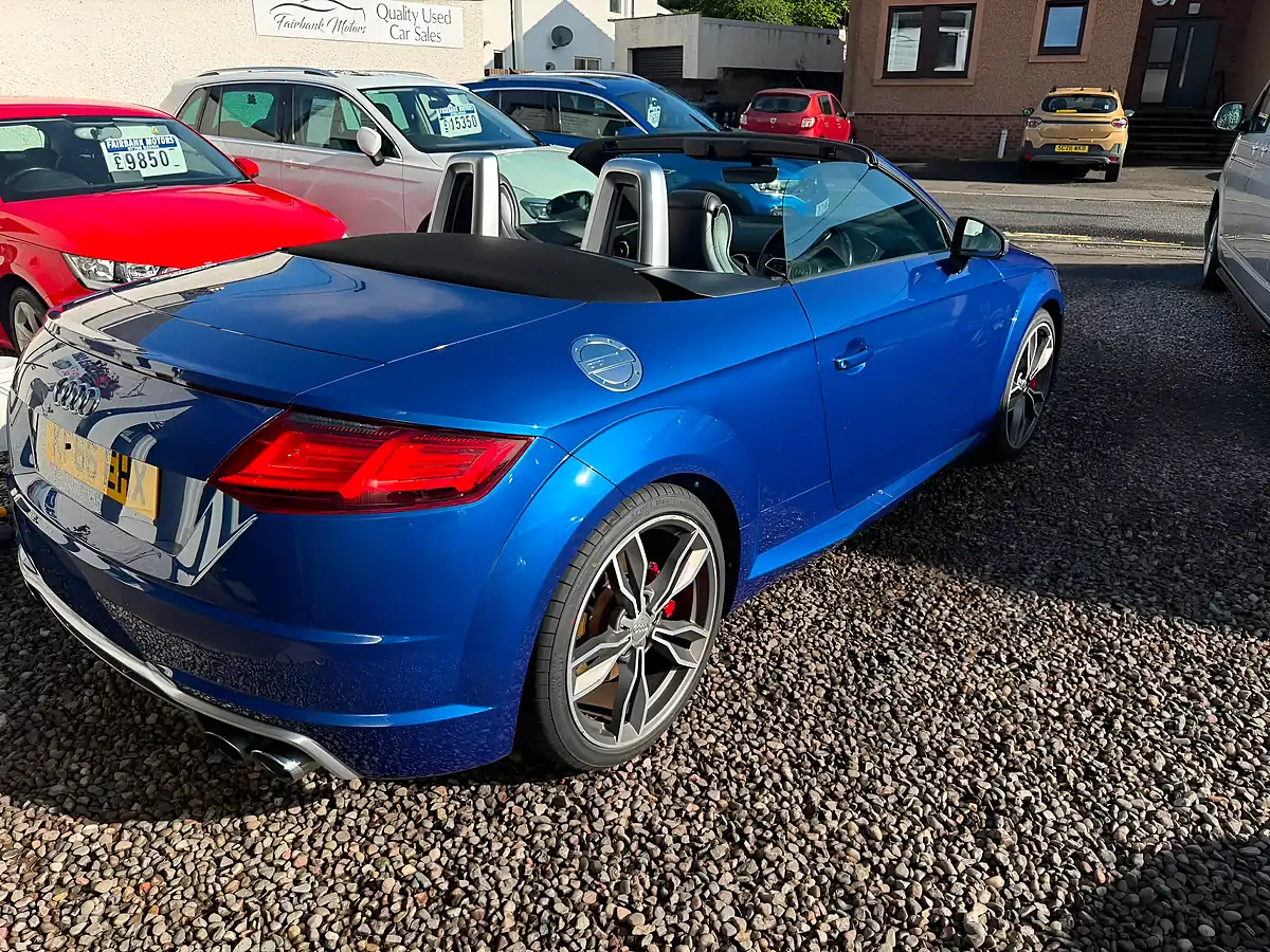 Used 2016 Audi Tts Roadster Blue - Interior and Exterior details 4