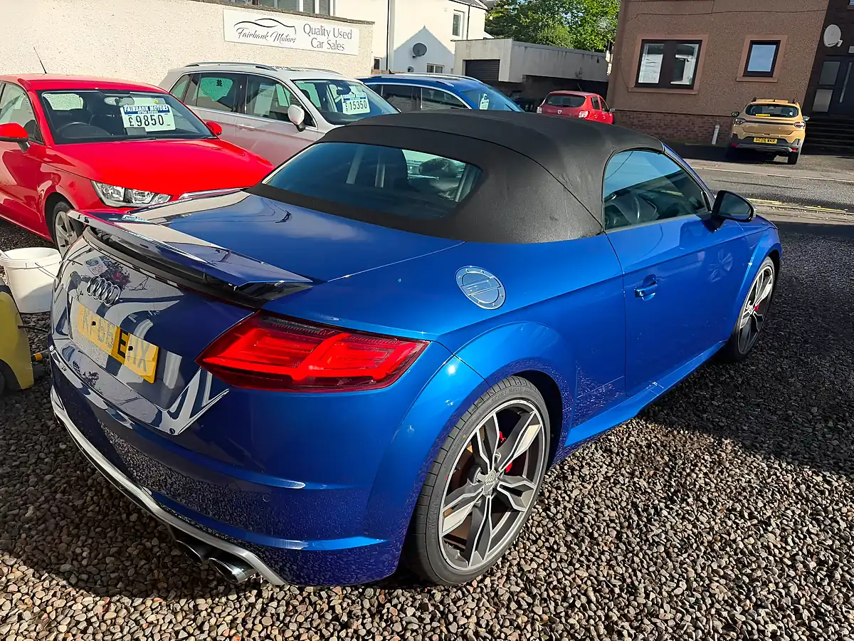 Used 2016 Audi Tts Roadster Blue - Interior and Exterior details 5
