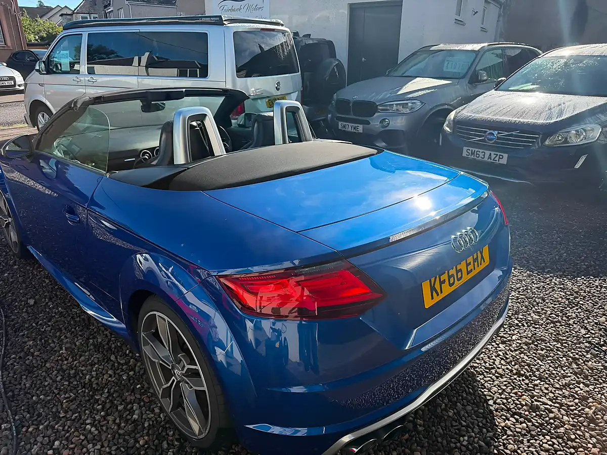 Used 2016 Audi Tts Roadster Blue - Interior and Exterior details 6
