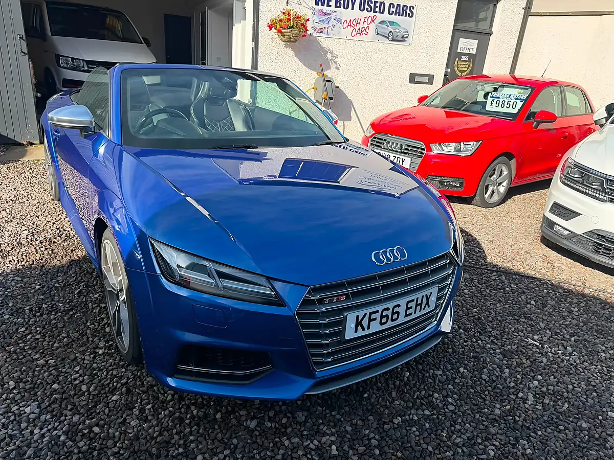 Used 2016 Audi Tts Roadster Blue - Interior and Exterior details 8