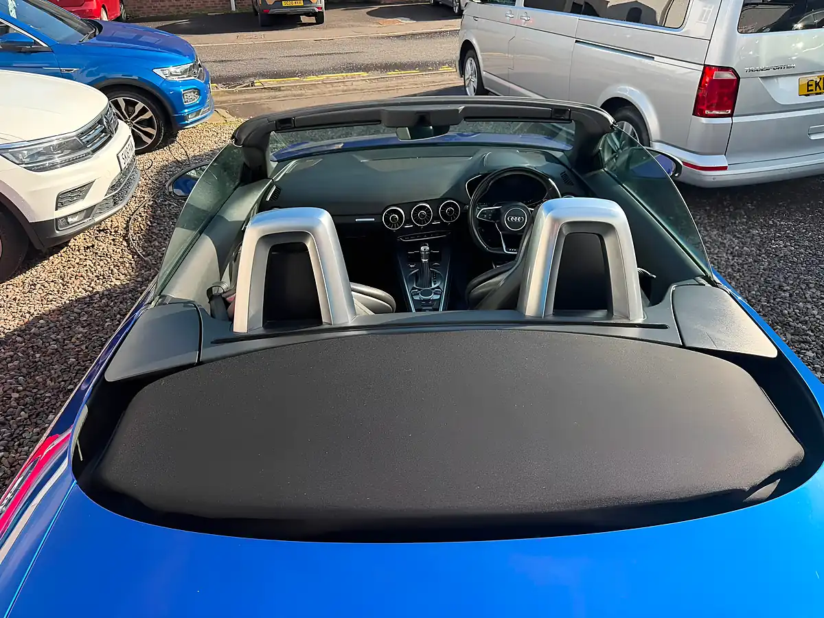 Used 2016 Audi Tts Roadster Blue - Interior and Exterior details 9