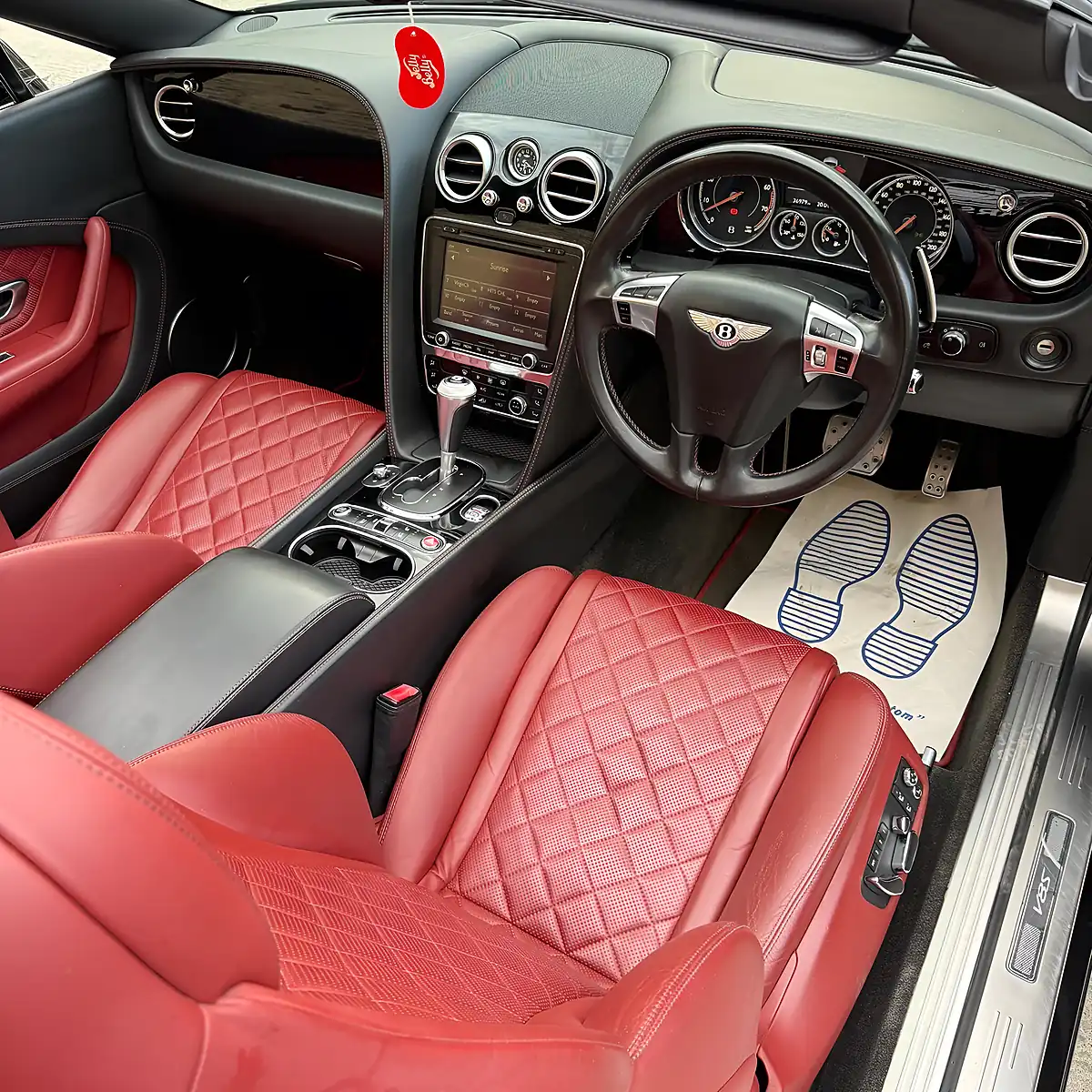 Used 2016 Bentley Continental Gtc S Convertible Red - Interior and Exterior details 11