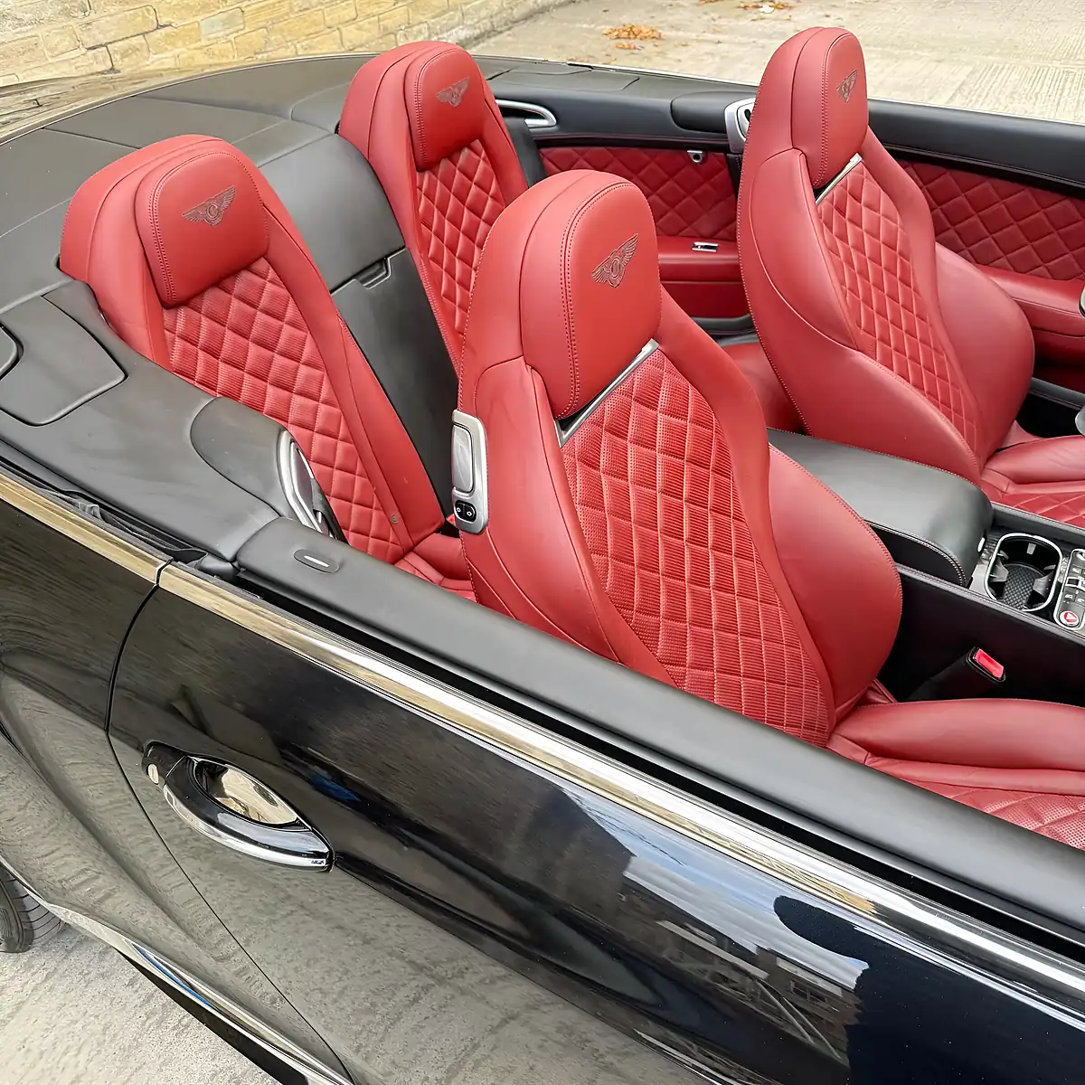 Used 2016 Bentley Continental Gtc S Convertible Red - Interior and Exterior details 13