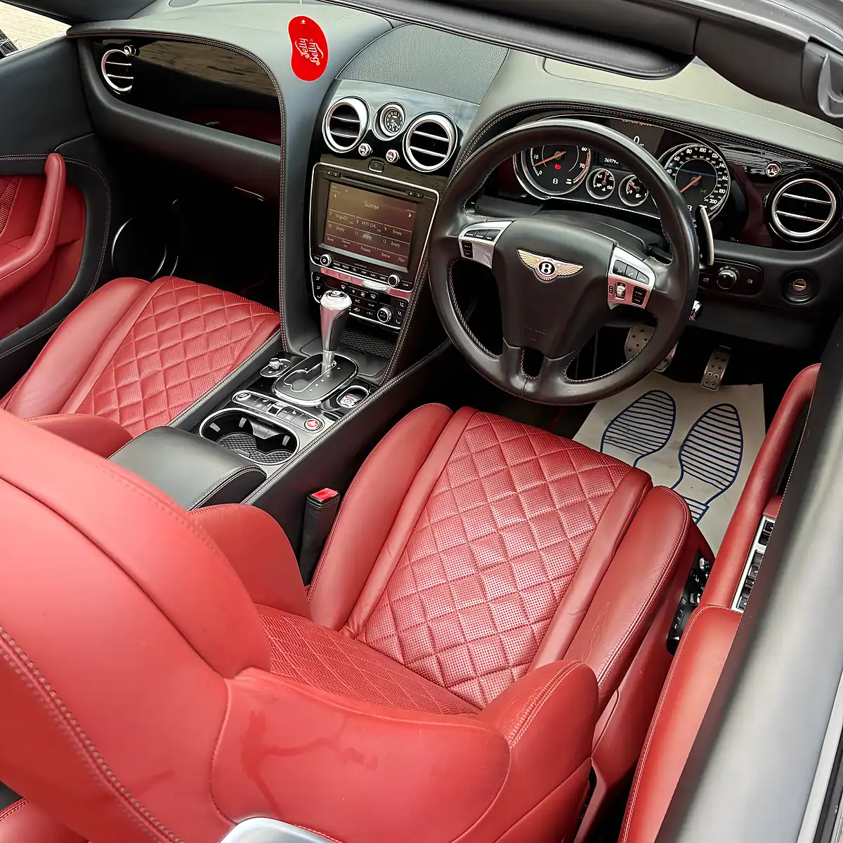 Used 2016 Bentley Continental Gtc S Convertible Red - Interior and Exterior details 14