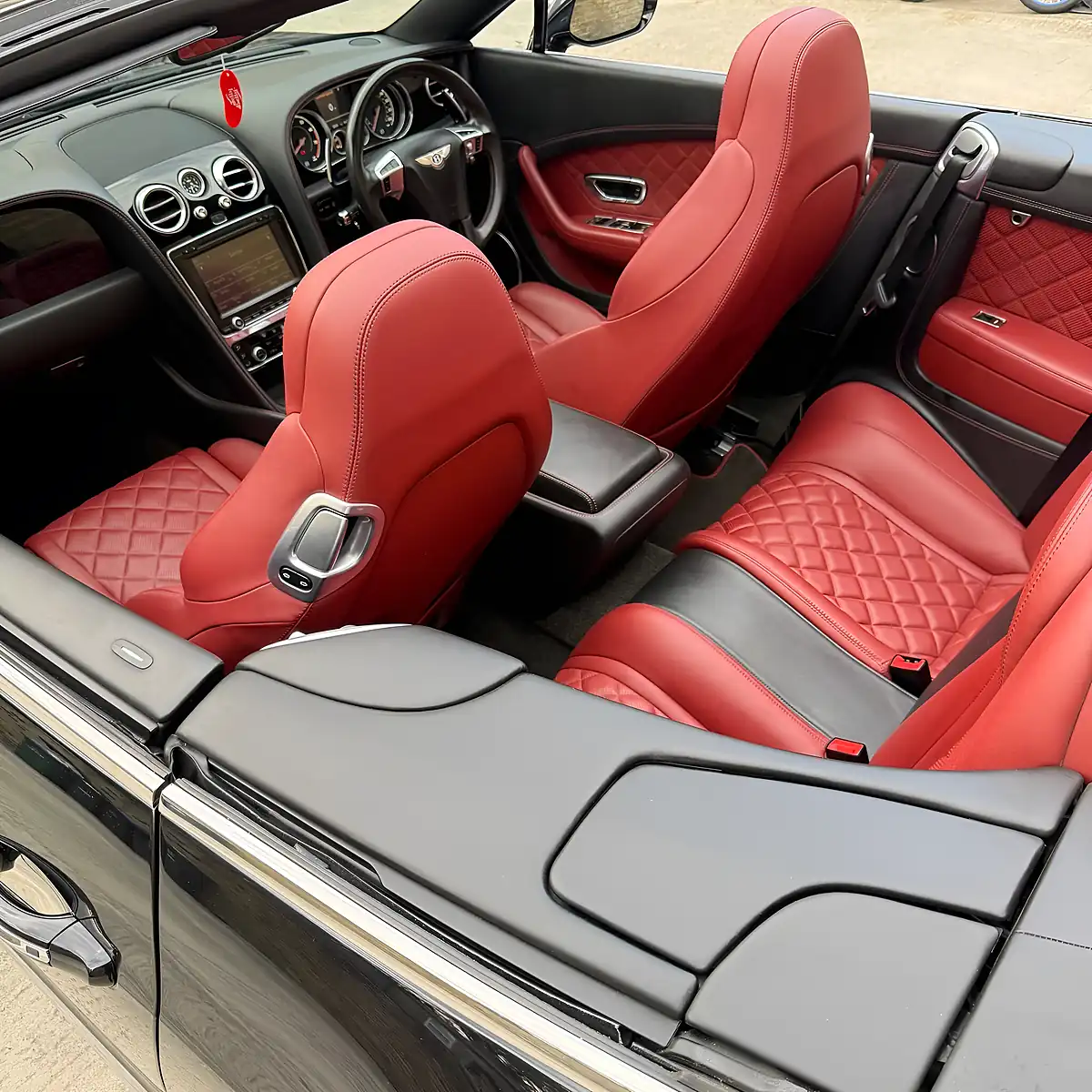 Used 2016 Bentley Continental Gtc S Convertible Red - Interior and Exterior details 15