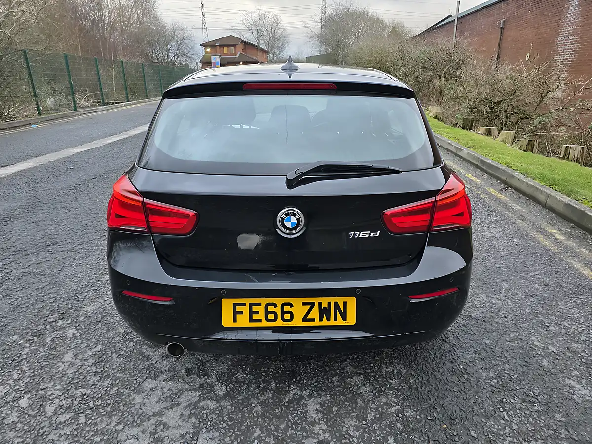 Used 2016 BMW 1 Series Ed Plus Black - Interior and Exterior details 7