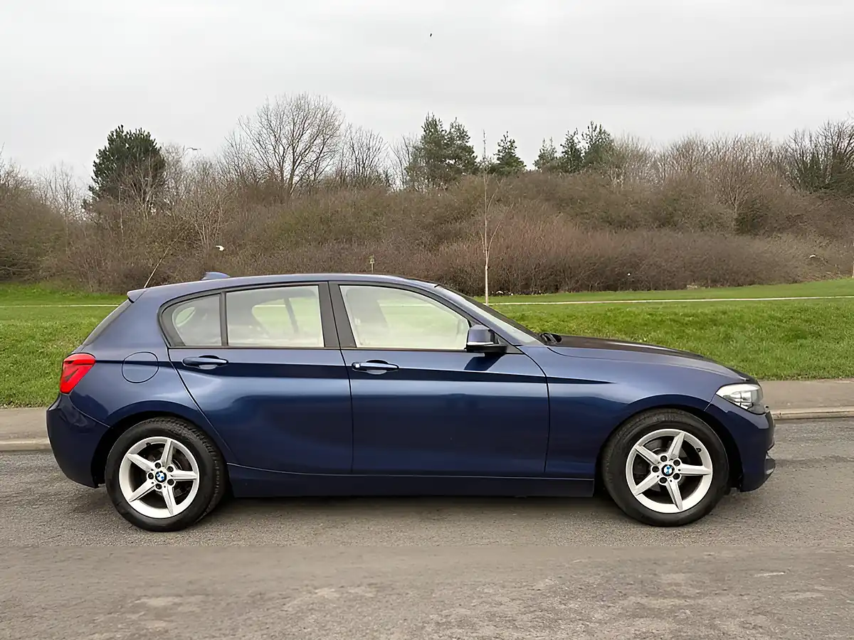Used 2016 BMW 1 Series Ed Plus Blue - Front View
