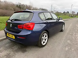 Used 2016 BMW 1 Series Ed Plus Blue - Interior and Exterior details 2