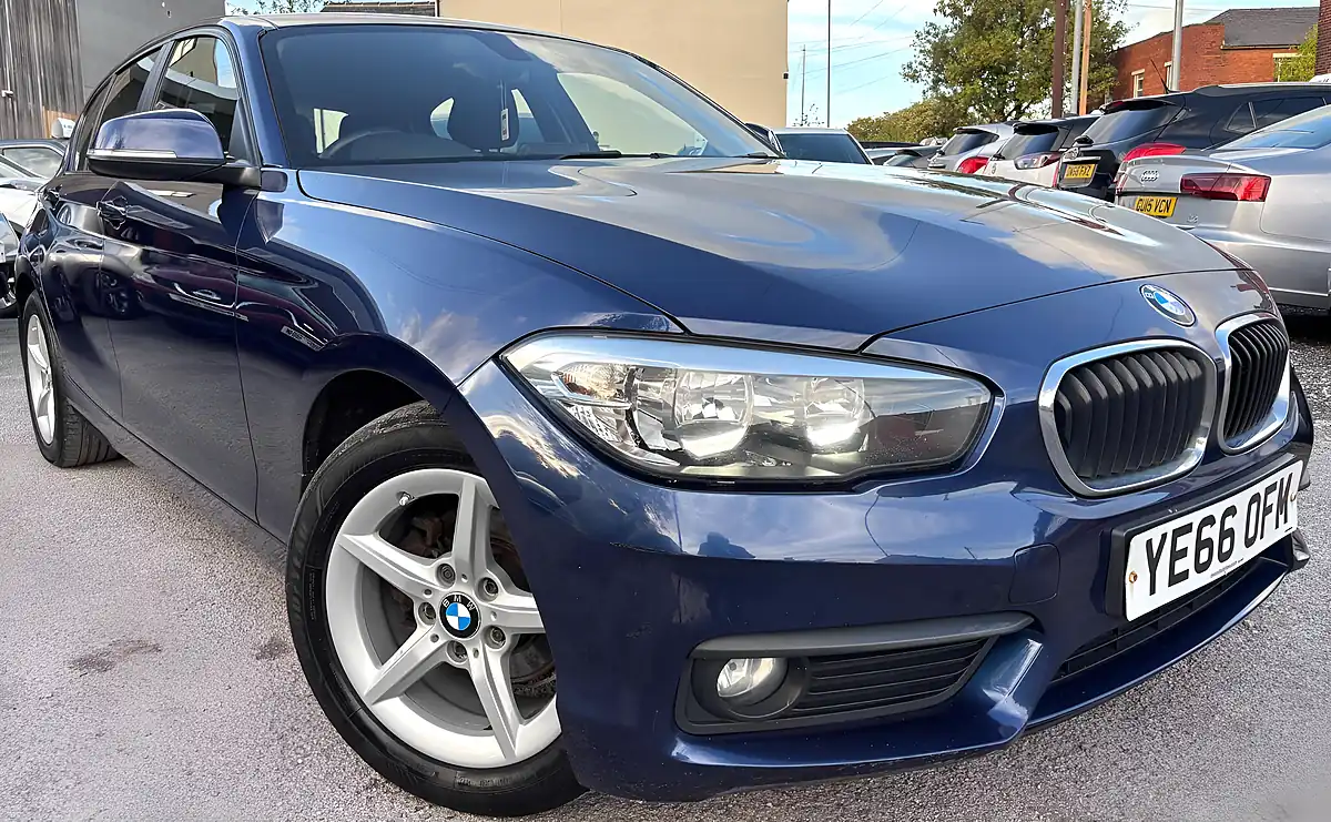 Used 2016 BMW 1 Series Ed Plus Blue - Interior and Exterior details 2