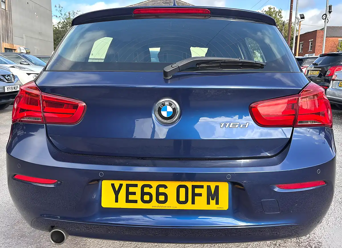 Used 2016 BMW 1 Series Ed Plus Blue - Interior and Exterior details 7