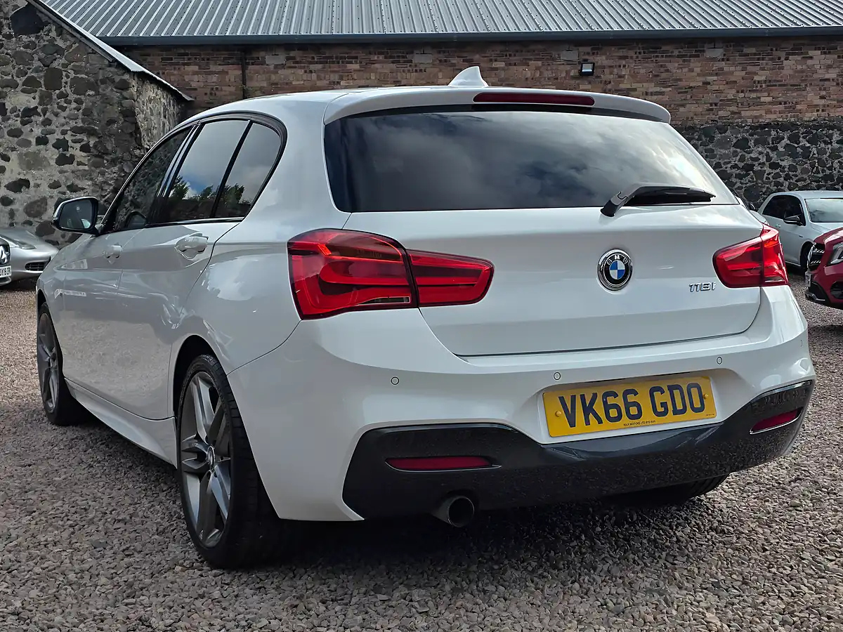 Used 2016 BMW 1 Series M Sport Alpine White - Interior and Exterior details 15
