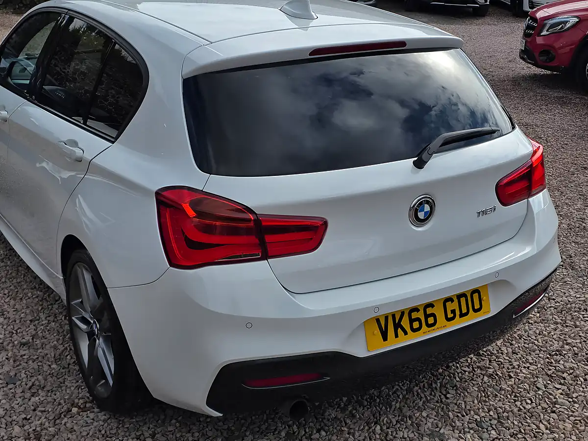 Used 2016 BMW 1 Series M Sport Alpine White - Interior and Exterior details 16