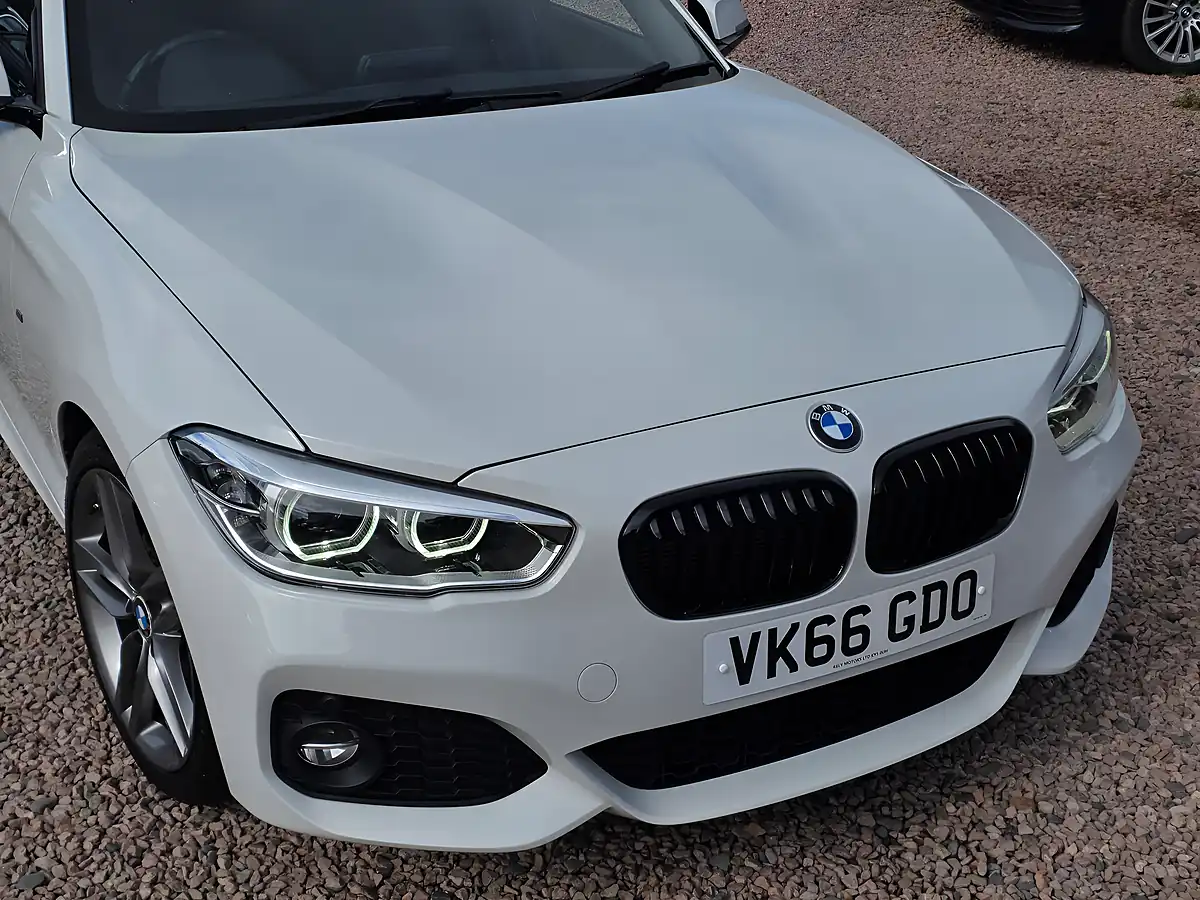 Used 2016 BMW 1 Series M Sport Alpine White - Interior and Exterior details 2
