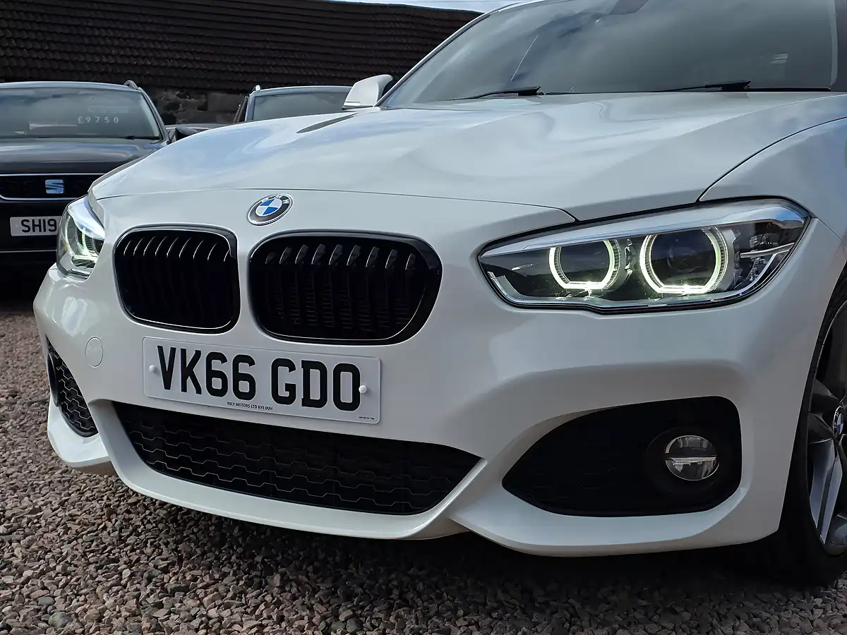 Used 2016 BMW 1 Series M Sport Alpine White - Interior and Exterior details 6