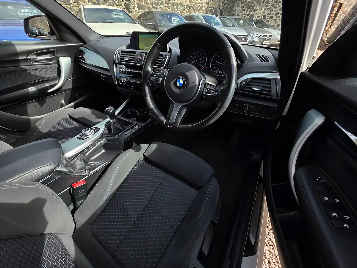 Used 2016 BMW 1 Series M Sport Alpine White - Interior and Exterior details 8