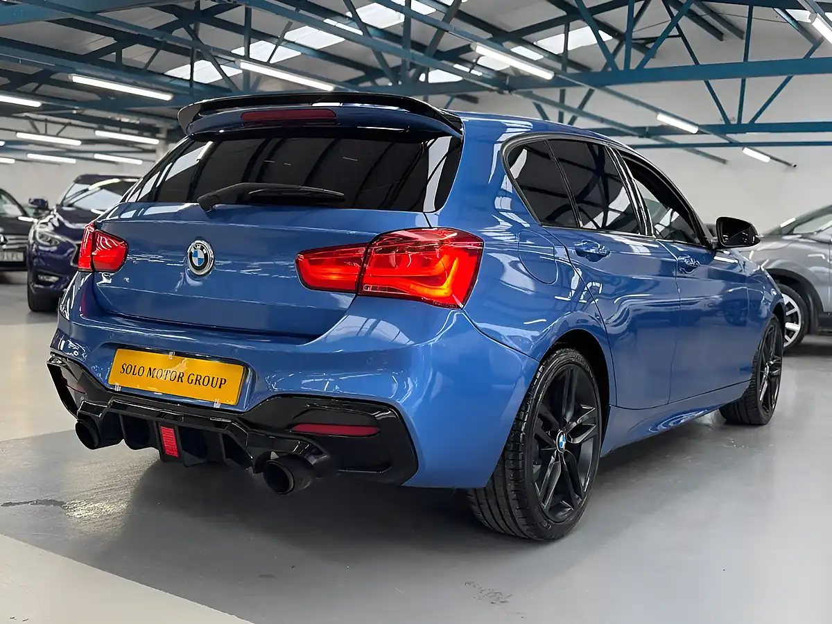 Used 2016 BMW 1 Series M Sport Blue - Interior and Exterior details 10