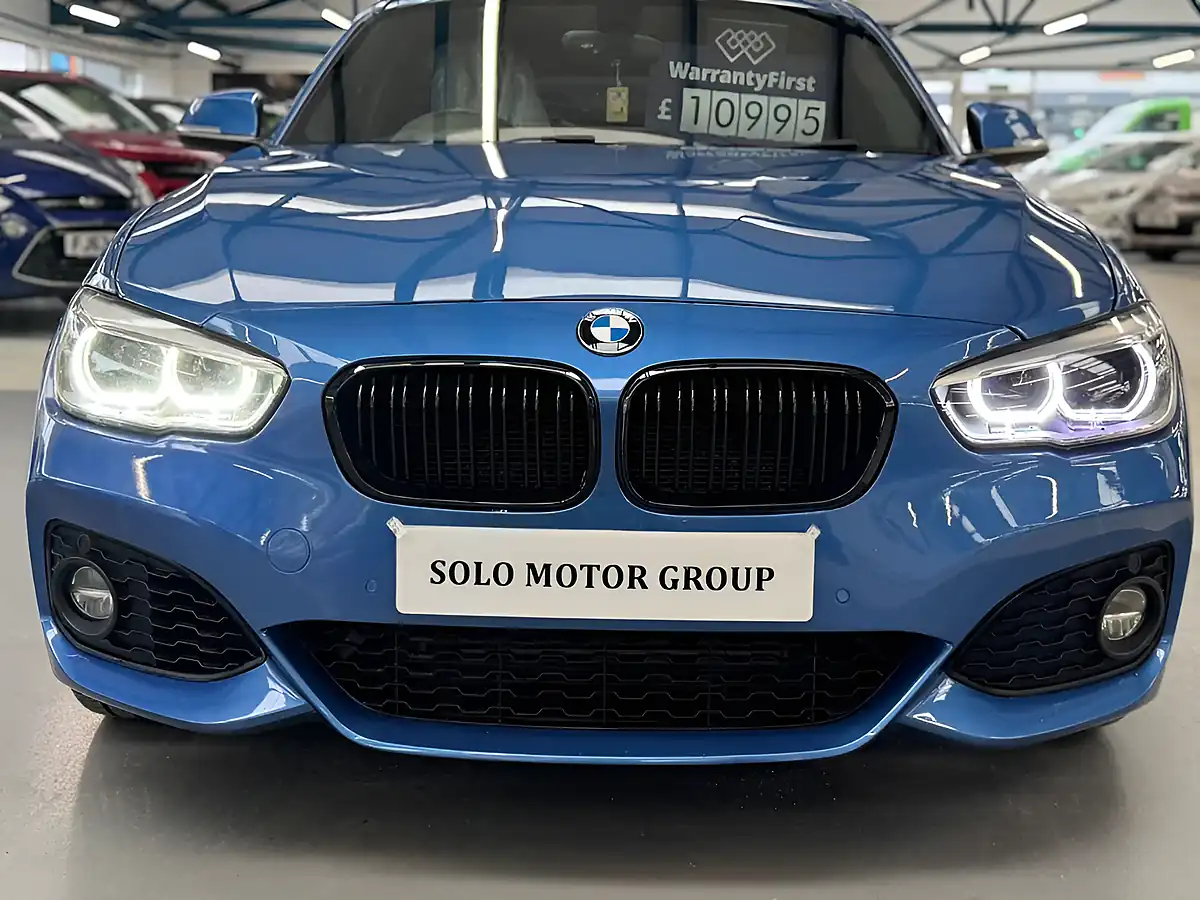 Used 2016 BMW 1 Series M Sport Blue - Interior and Exterior details 18