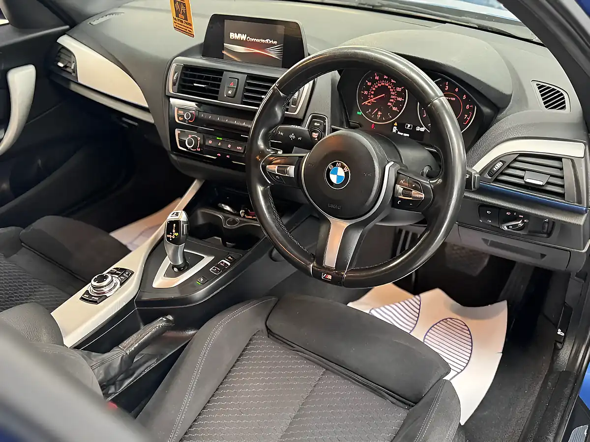 Used 2016 BMW 1 Series M Sport Blue - Interior and Exterior details 3