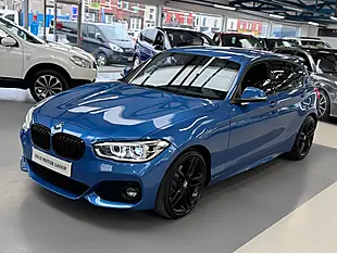 Used 2016 BMW 1 Series M Sport Blue - Interior and Exterior details 4