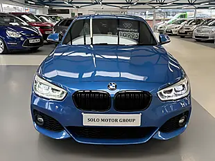 Used 2016 BMW 1 Series M Sport Blue - Interior and Exterior details 5