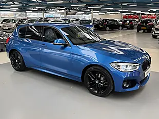 Used 2016 BMW 1 Series M Sport Blue - Interior and Exterior details 8