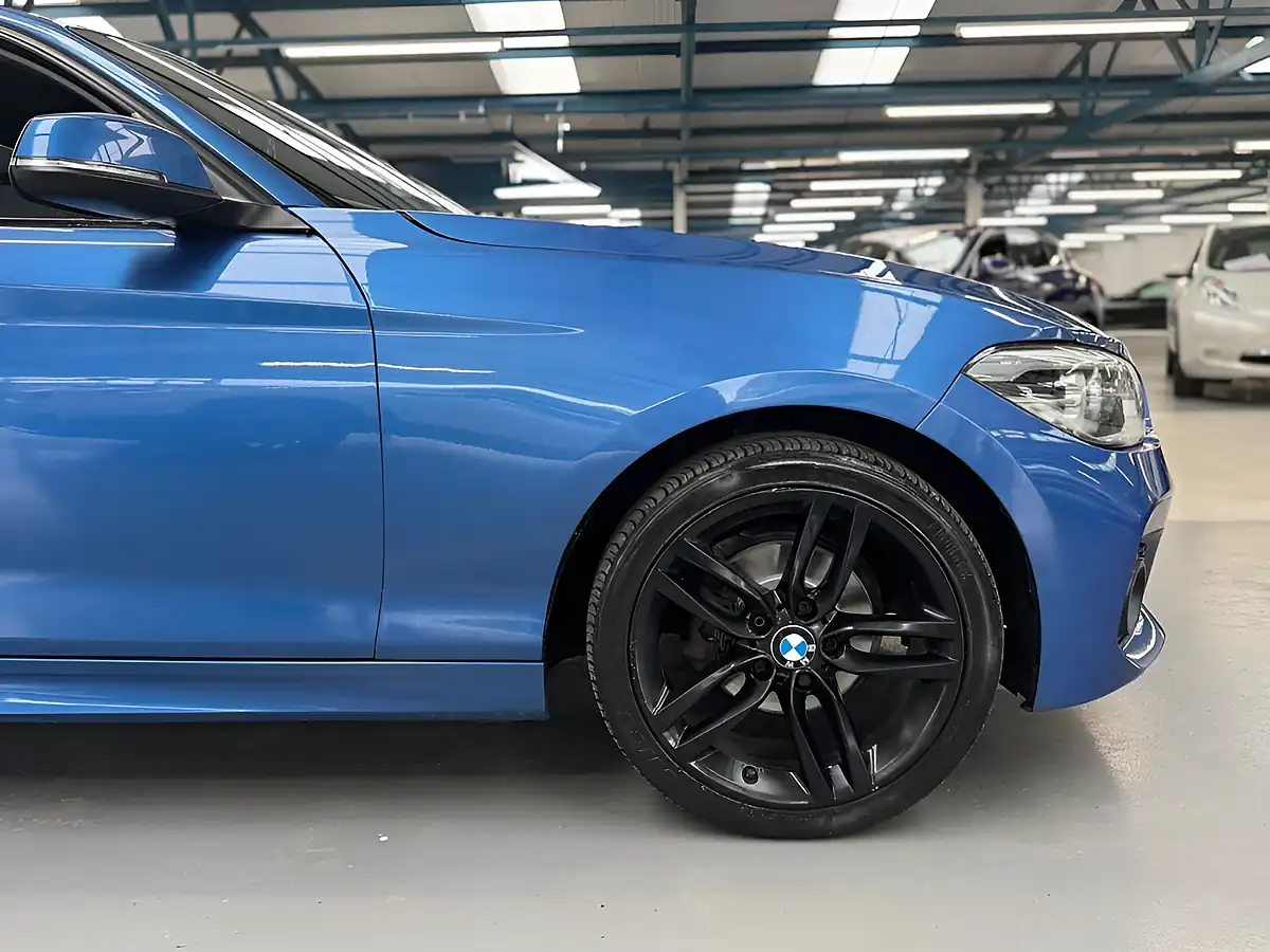 Used 2016 BMW 1 Series M Sport Blue - Interior and Exterior details 9