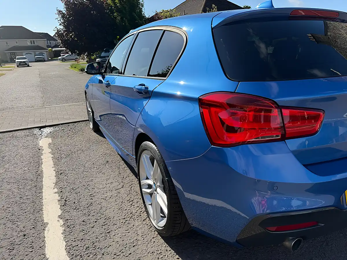 Used 2016 BMW 1 Series M Sport Estoril Blue - Interior and Exterior details 10