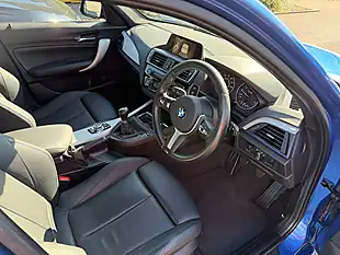Used 2016 BMW 1 Series M Sport Estoril Blue - Interior and Exterior details 11