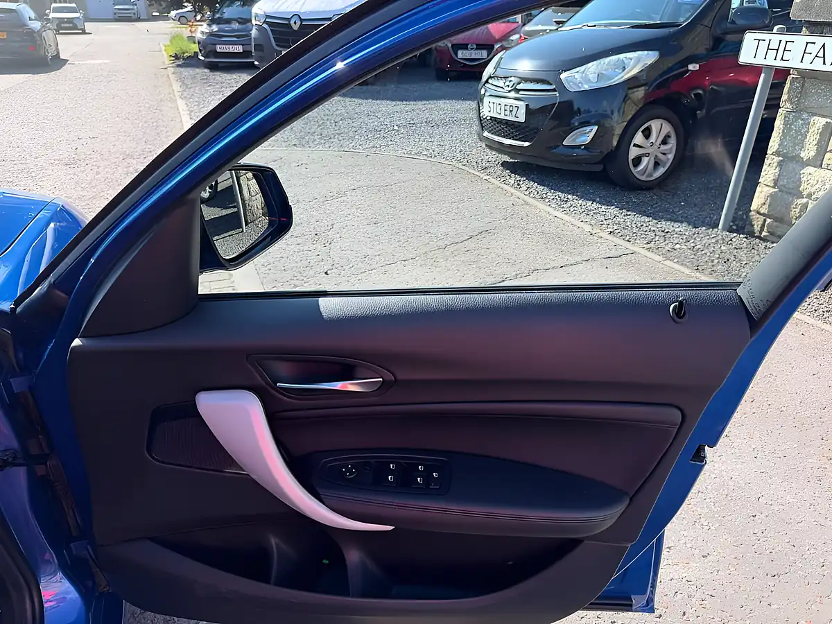 Used 2016 BMW 1 Series M Sport Estoril Blue - Interior and Exterior details 15